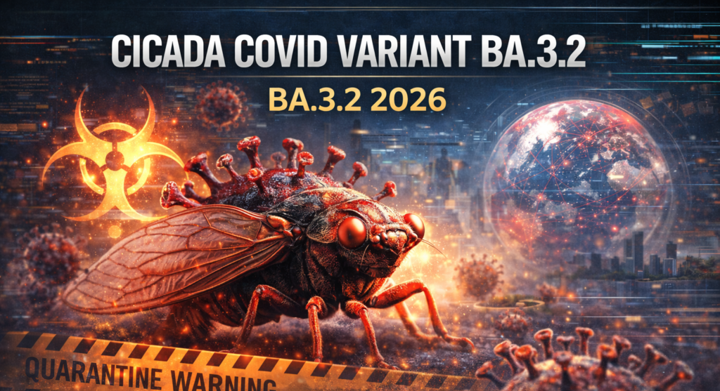 Cicada COVID variant and quarantine warning