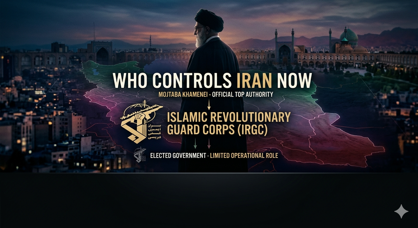who controls Iran now leadership and war situation explained