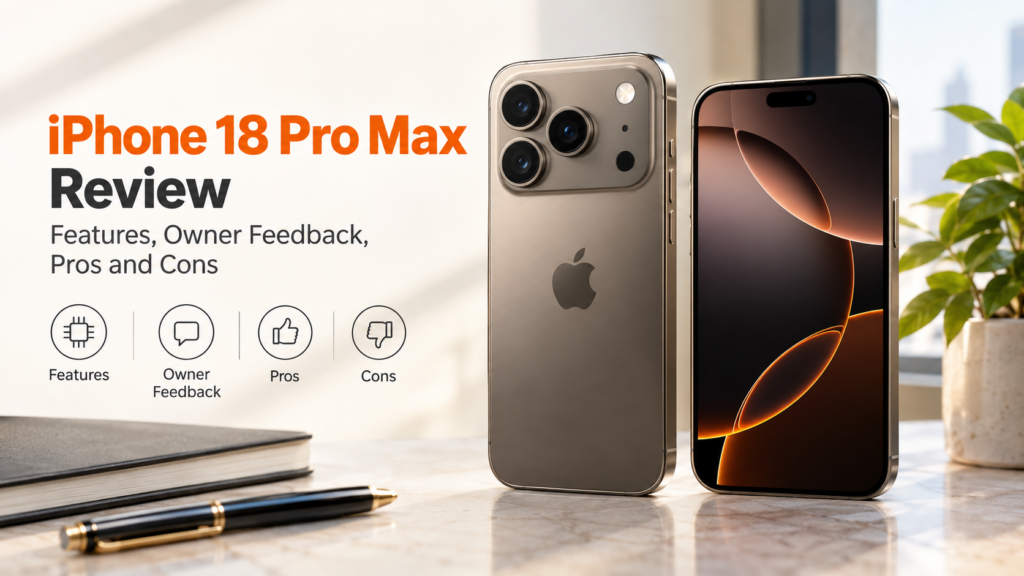 iPhone 18 Pro Max Review: Features, Pros and Cons (2026)
